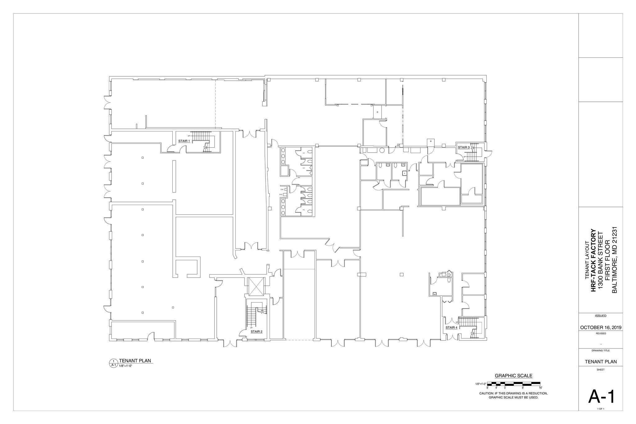 1300 Bank St, Baltimore, MD for lease Site Plan- Image 1 of 1