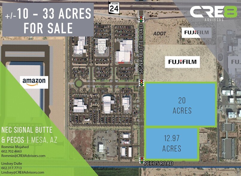 NEC Signal Butte & Pecos Road, Mesa, AZ for sale - Building Photo - Image 1 of 3