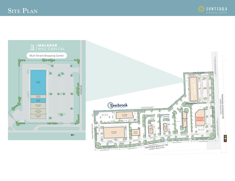 NEC Stockdick Rd and Bartlett Rd, Katy, TX for lease - Site Plan - Image 2 of 2