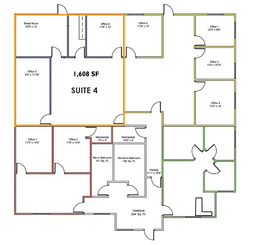 4650 Amber Valley Pky S, Fargo, ND for lease Floor Plan- Image 1 of 1