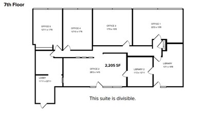 626 Madison Ave, Toledo, OH for lease Floor Plan- Image 1 of 1