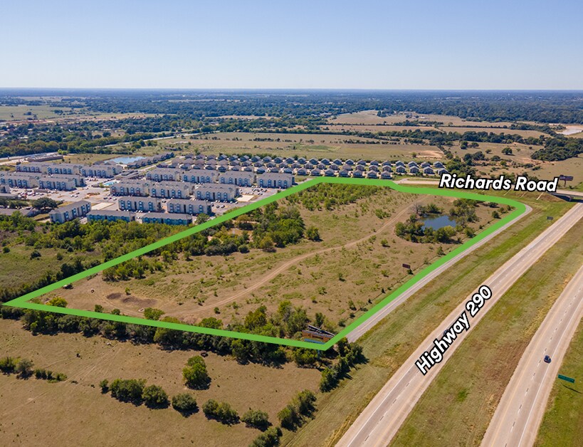 Highway 290 & Richards Road, Hempstead, TX 77445 21 AC at the SEC of