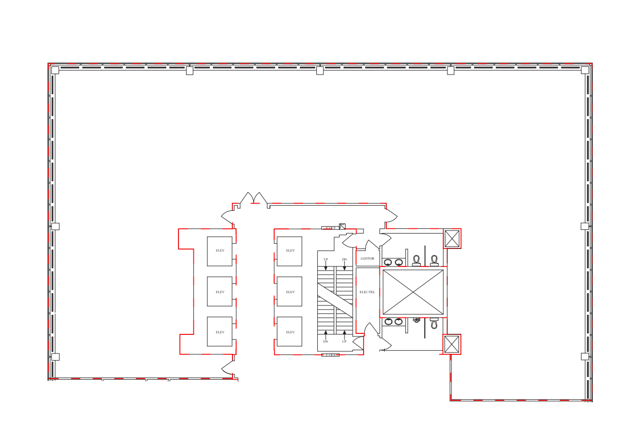 10025 102A Ave NW, Edmonton, AB for lease Floor Plan- Image 1 of 1