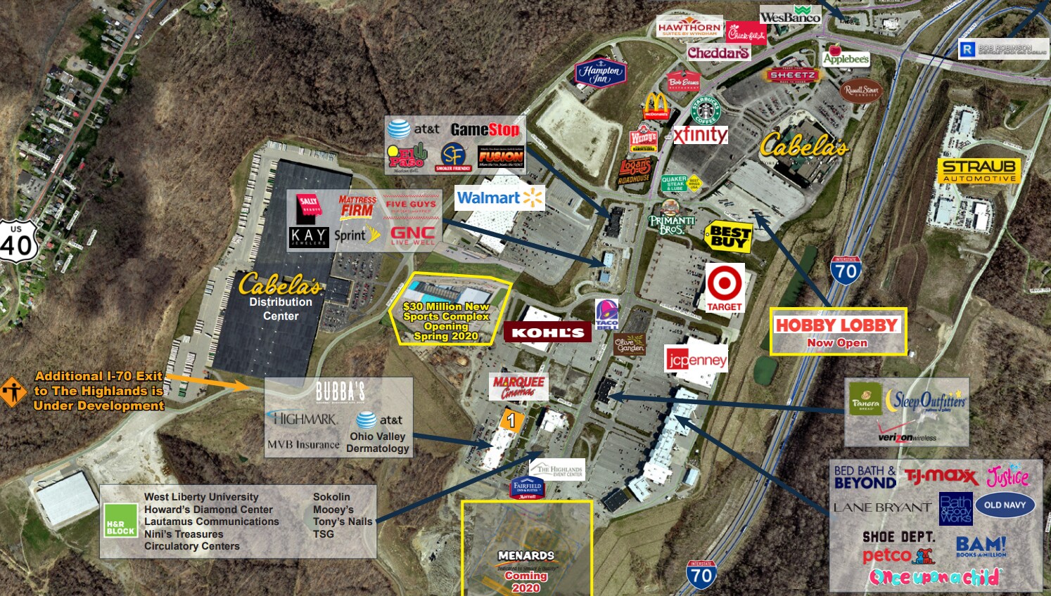 355 Wharton Cir, Triadelphia, WV, 26059 Office/Retail Space For Lease