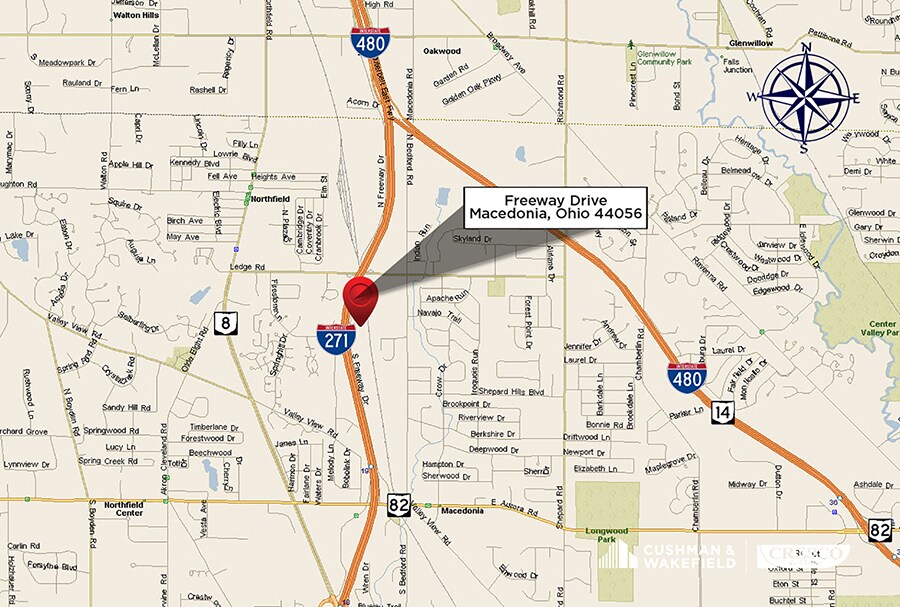 Freeway Dr, Macedonia, OH 44056 S. FREEWAY DRIVE LAND