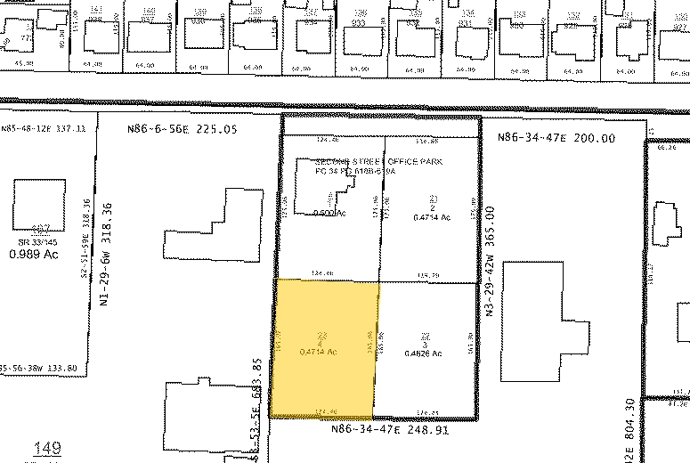 W Second St, Xenia, OH for sale - Plat Map - Image 3 of 5