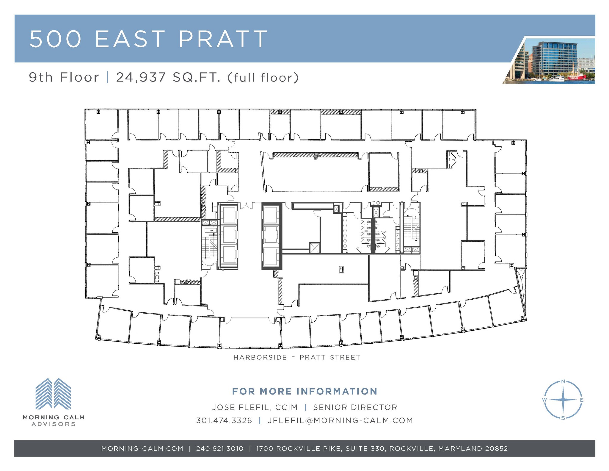 500 E Pratt St, Baltimore, MD for lease Building Photo- Image 1 of 1