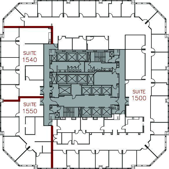 600 W Broadway, San Diego, CA for lease Floor Plan- Image 1 of 1