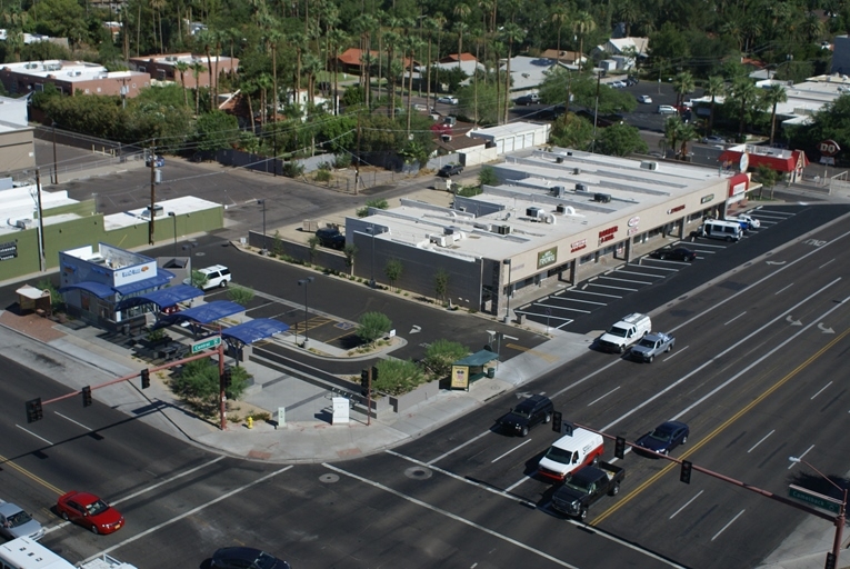 5016-5042 N Central Ave, Phoenix, AZ for lease - Aerial - Image 3 of 3