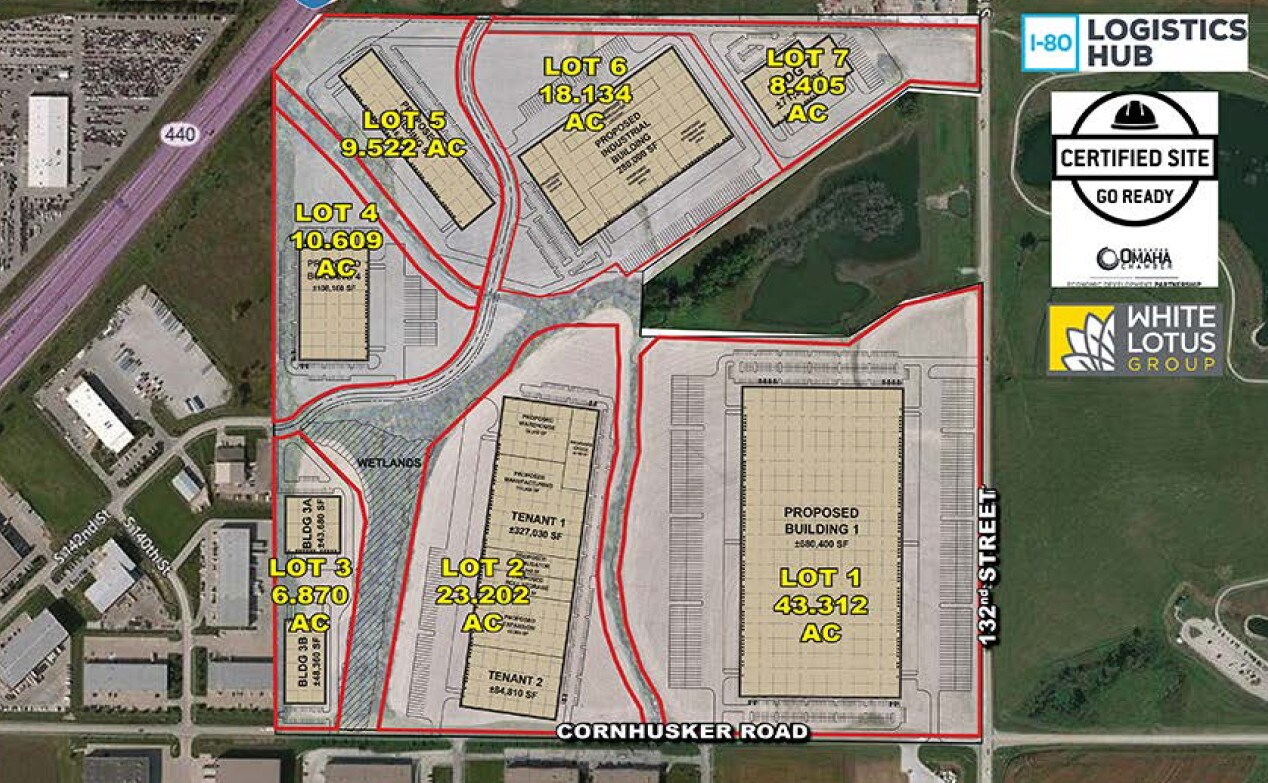 132nd & Cornhusker Road, Omaha, NE 68138