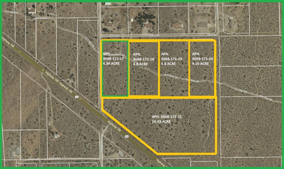 Highway 138, Pinon Hills, CA for sale - Primary Photo - Image 1 of 1