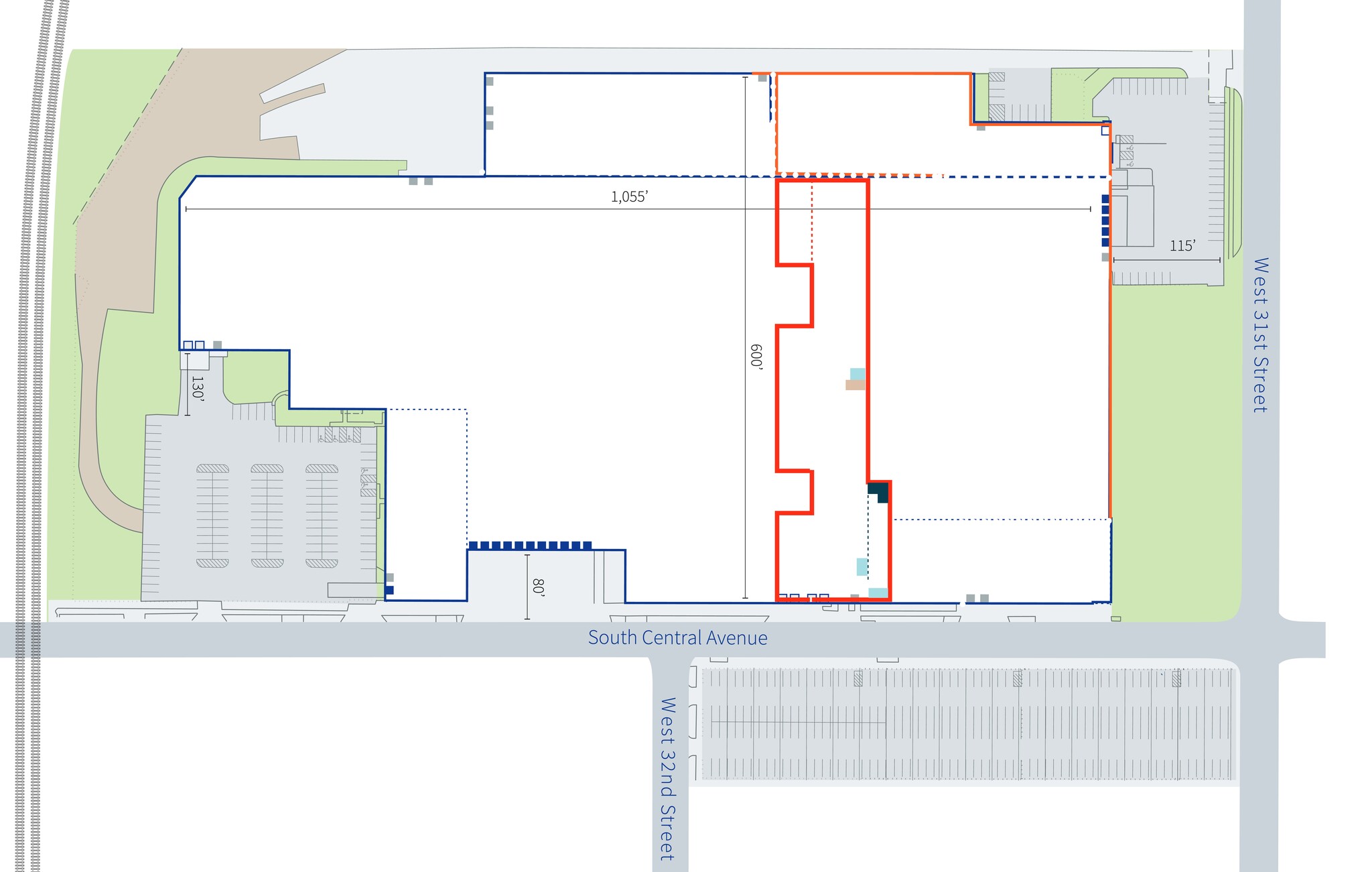 3250 S Central Ave, Cicero, IL for lease Site Plan- Image 1 of 3