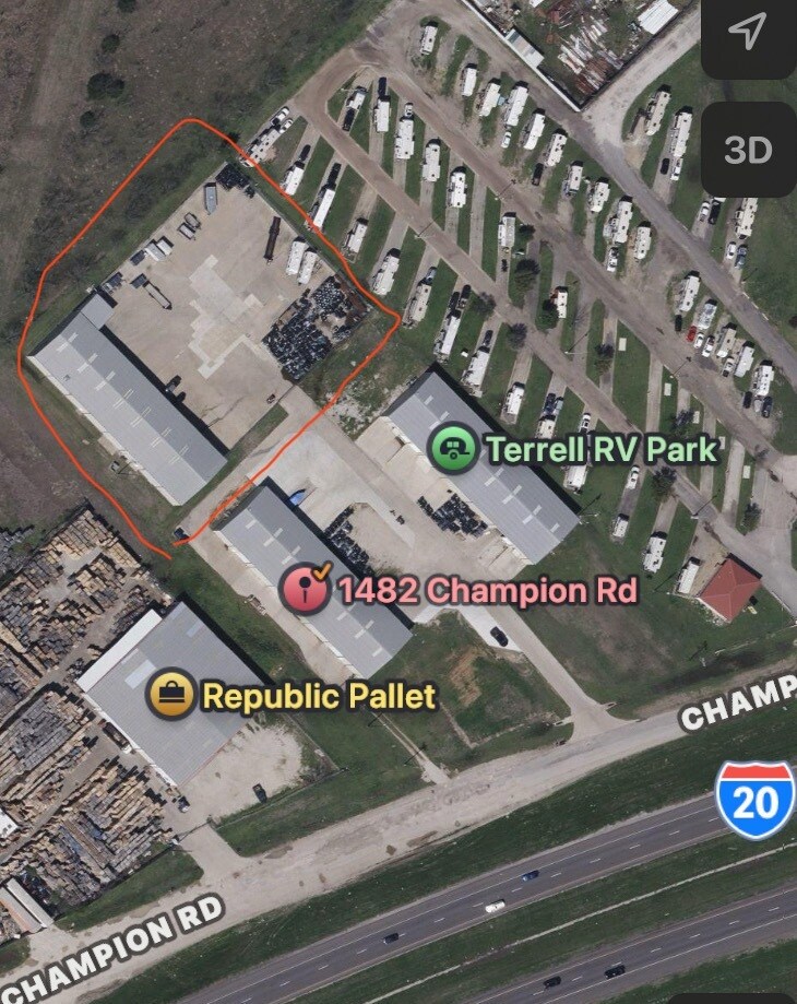 1486 Champion Rd, Terrell, TX for sale Building Photo- Image 1 of 1