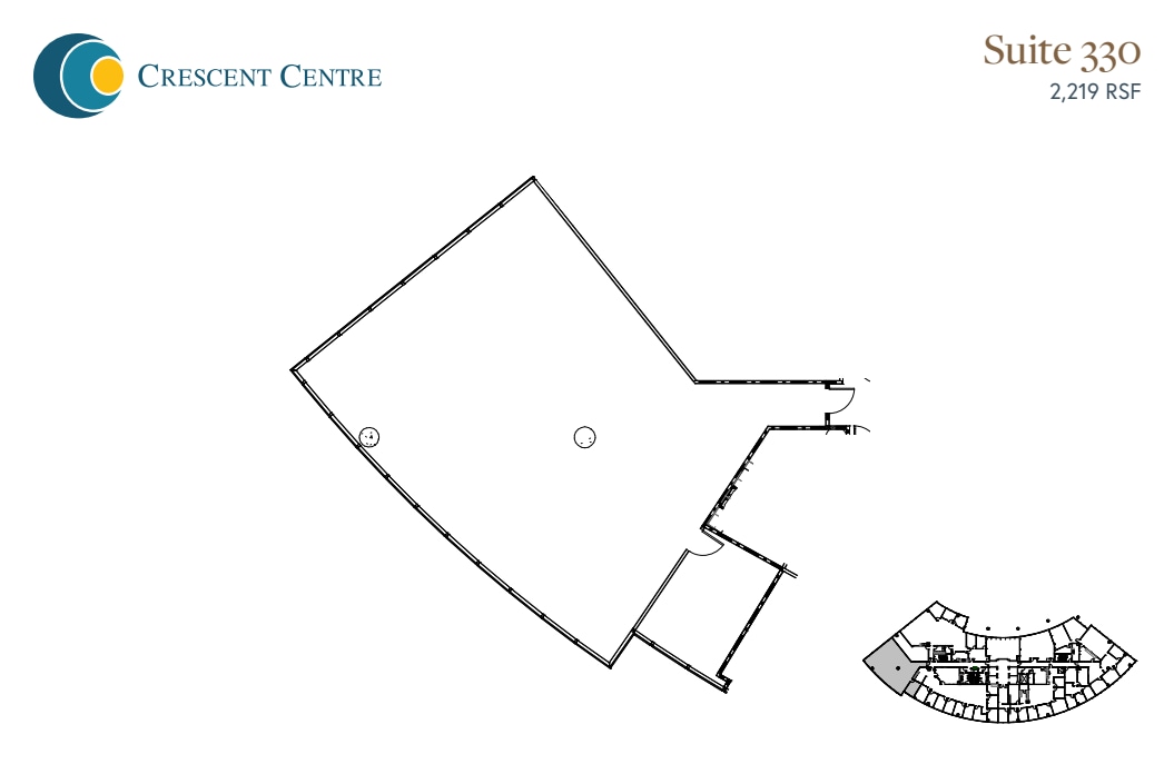 100 Crescent Centre Pky, Tucker, GA for lease Floor Plan- Image 1 of 1