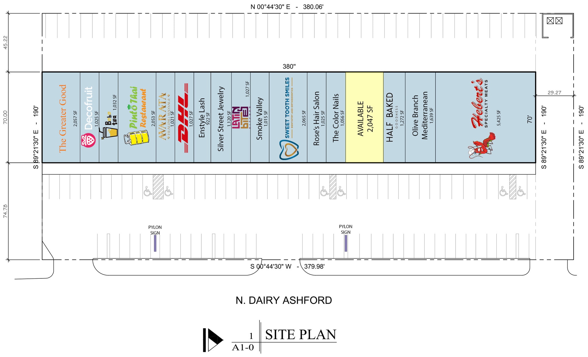 1001-1025 Dairy Ashford Rd, Houston, TX for lease Site Plan- Image 1 of 1