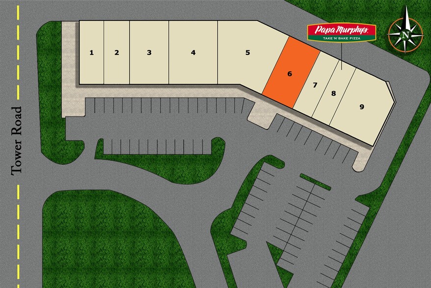 18525 E Smoky Hill Rd, Centennial, CO for lease - Site Plan - Image 2 of 2