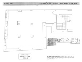 32 Broadway, New York, NY for lease Floor Plan- Image 1 of 1