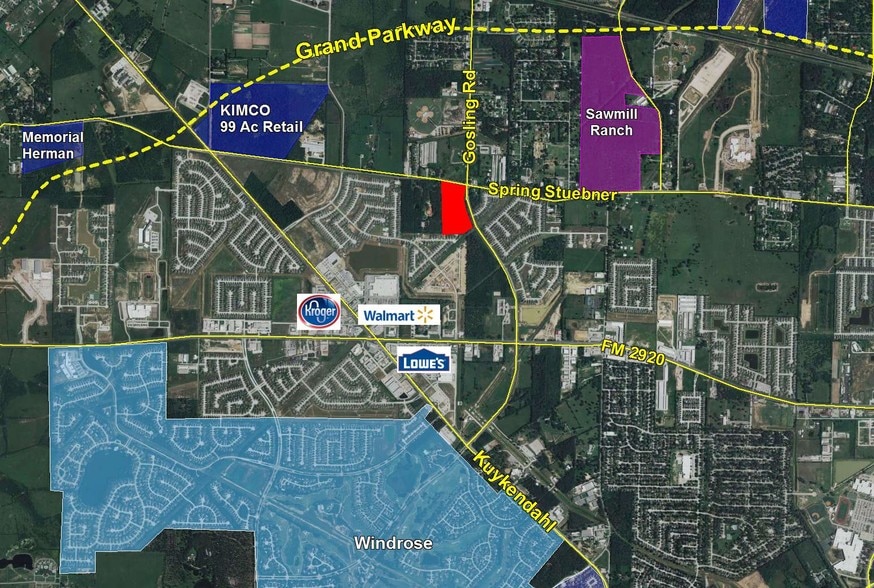 Spring Stuebner & Gosling Rd, Spring, TX for sale - Building Photo - Image 1 of 1