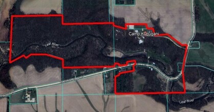 6903 White Eagle Rd, Leaf River, IL - aerial  map view - Image1