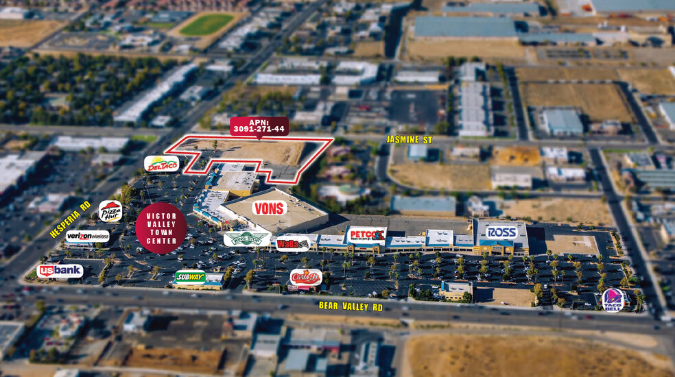 12255 Hesperia Rd, Victorville, CA for sale - Aerial - Image 1 of 7