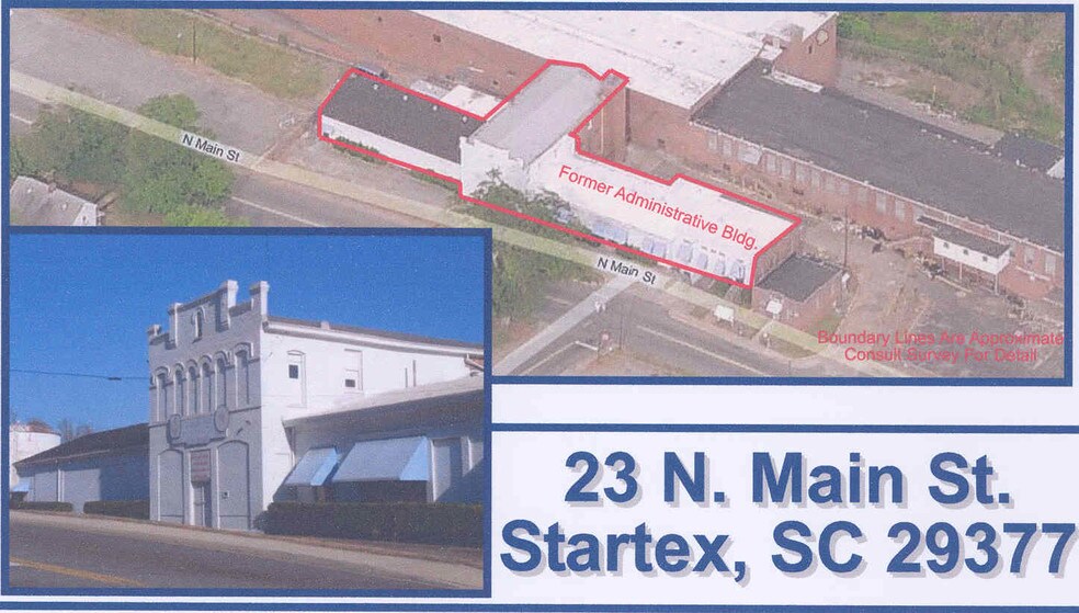 23 N Main St, Startex, SC, 29377 Light Manufacturing Property For