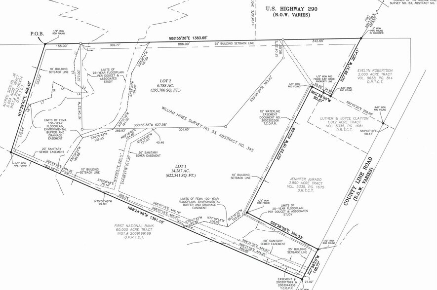 Highway 290 & County Line Rd, Elgin, TX 78621 Land for Sale
