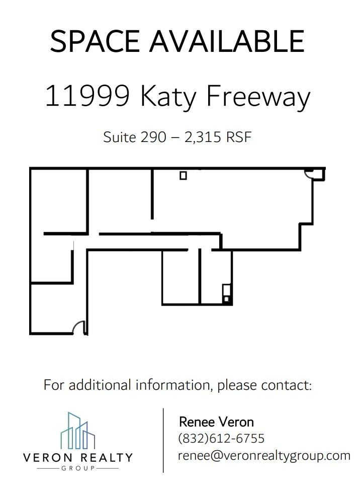 11999 Katy Fwy, Houston, TX for lease Floor Plan- Image 1 of 1