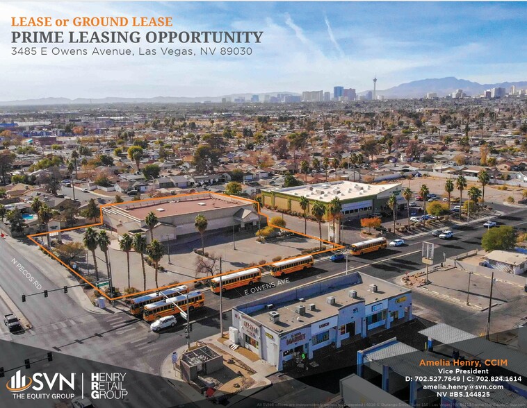 3485 E Owens Ave, North Las Vegas, NV for lease - Aerial - Image 1 of 10