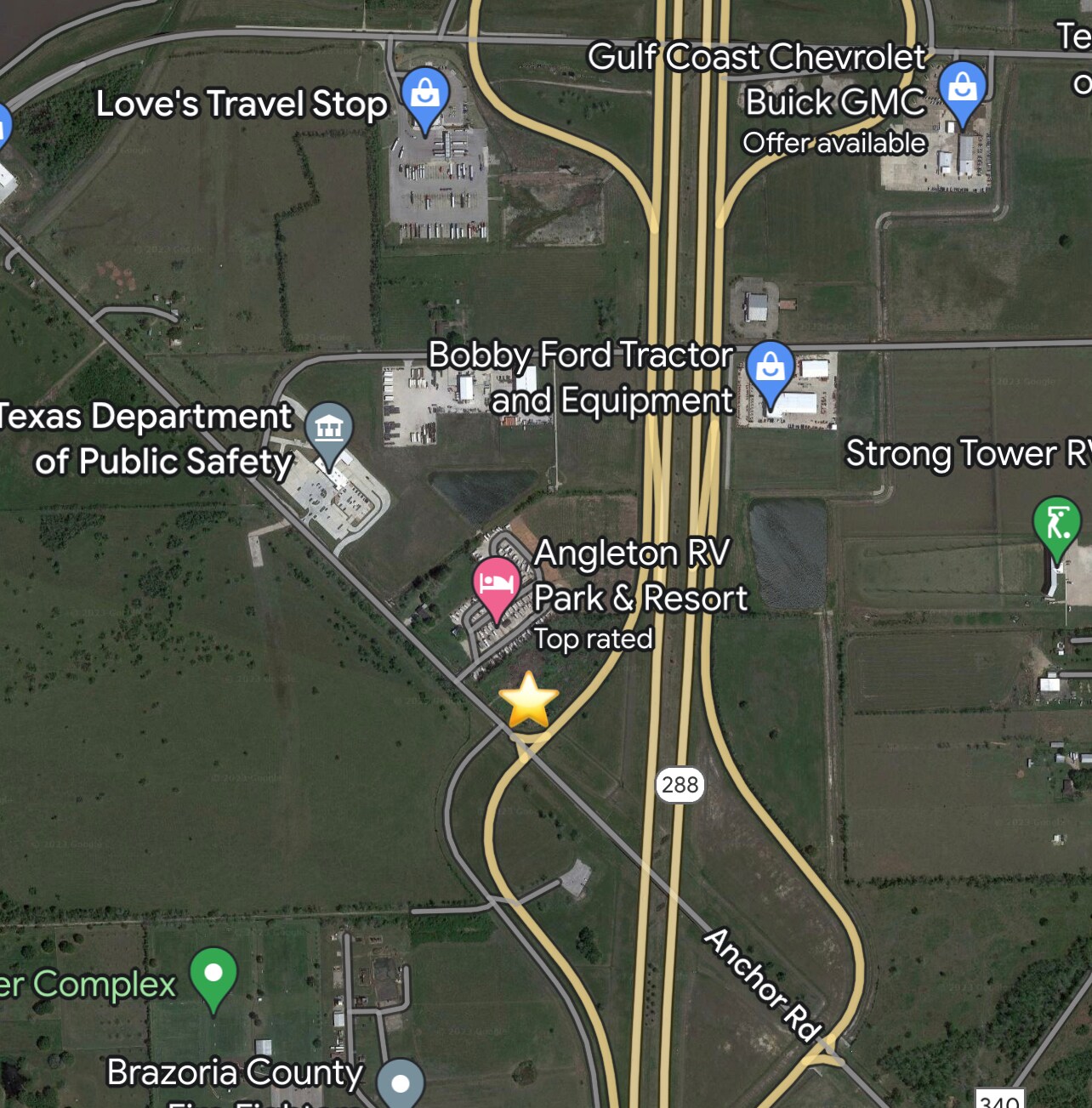 Anchor Rd, Angleton, TX 77515 288 FREEWAY