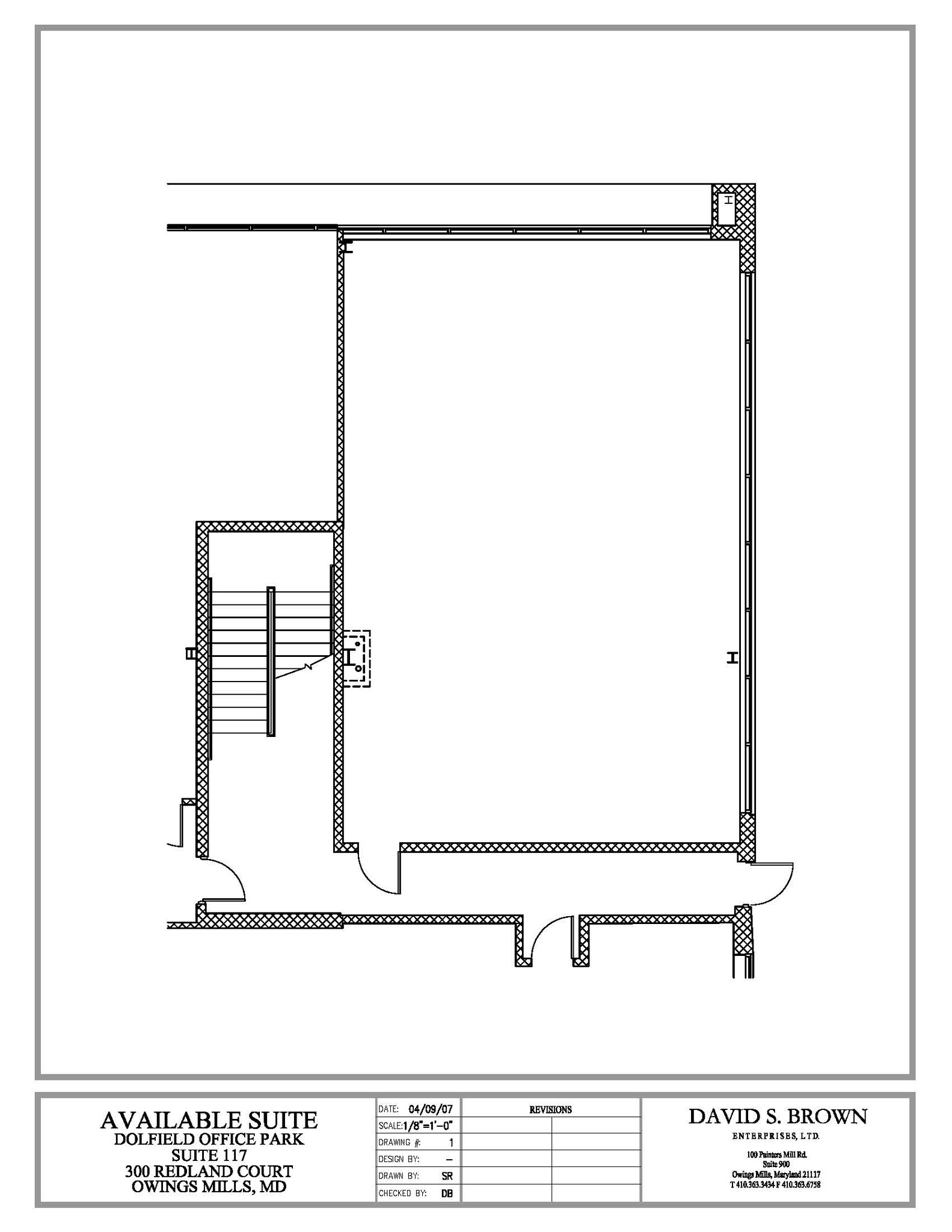 300 Redland Ct, Owings Mills, MD for lease Floor Plan- Image 1 of 1