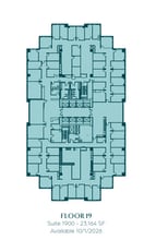951 E Byrd St, Richmond, VA for lease Floor Plan- Image 1 of 1