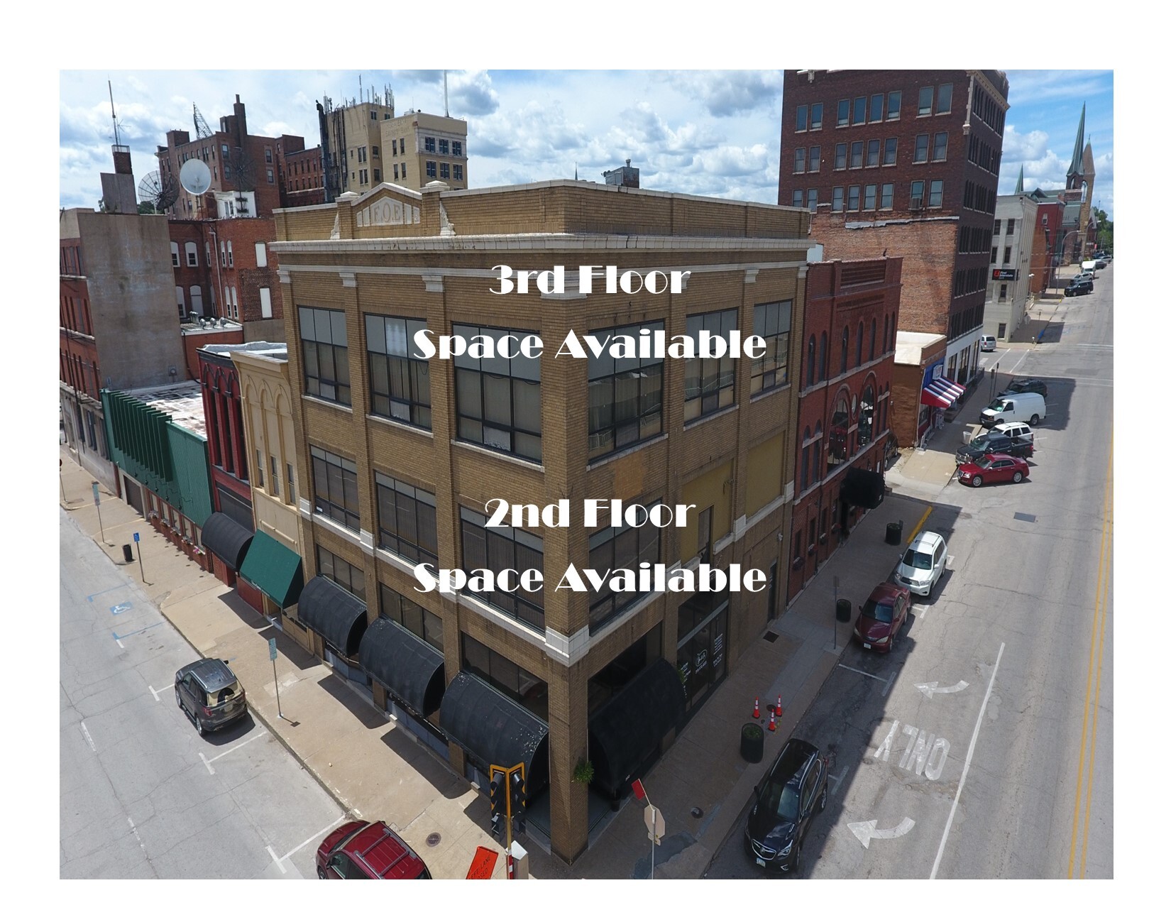 205 Washington St, Burlington, IA for lease Aerial- Image 1 of 13