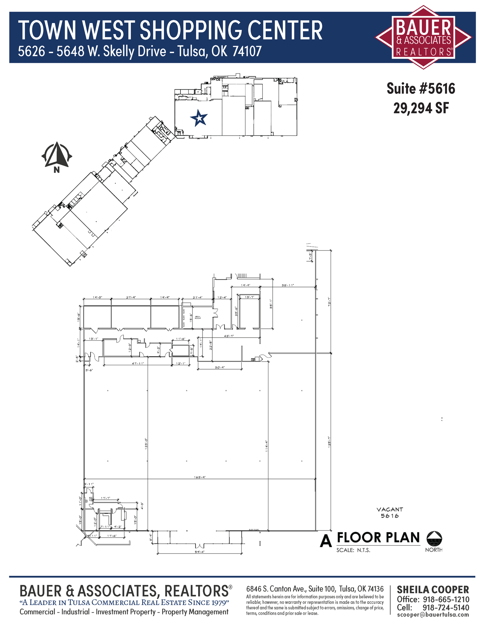 5610-5648 W Skelly Dr, Tulsa, OK for lease Floor Plan- Image 1 of 2