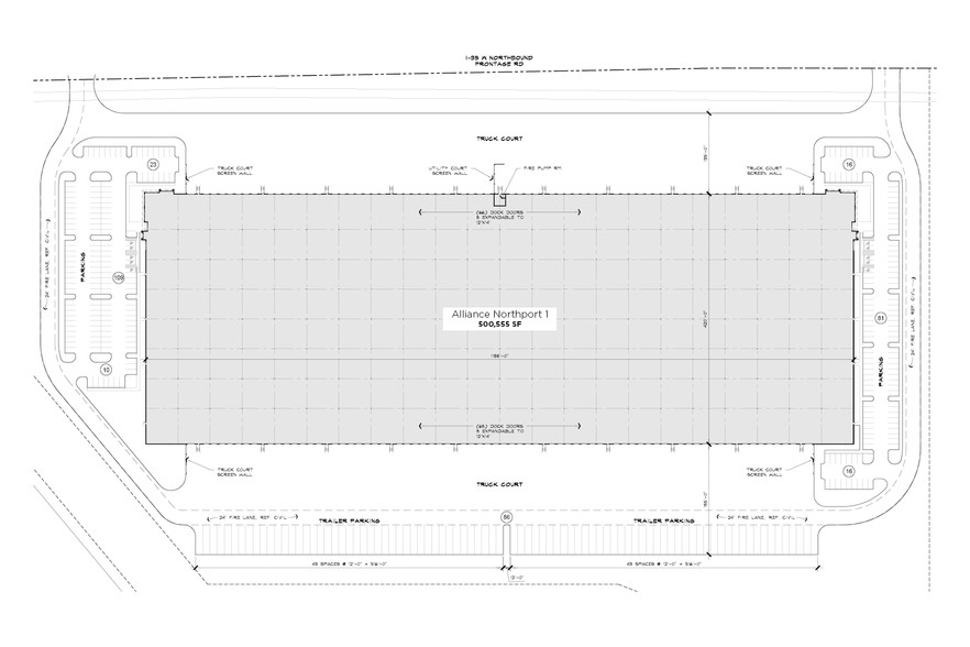 17505 N Fwy, Roanoke, TX for sale - Site Plan - Image 1 of 1