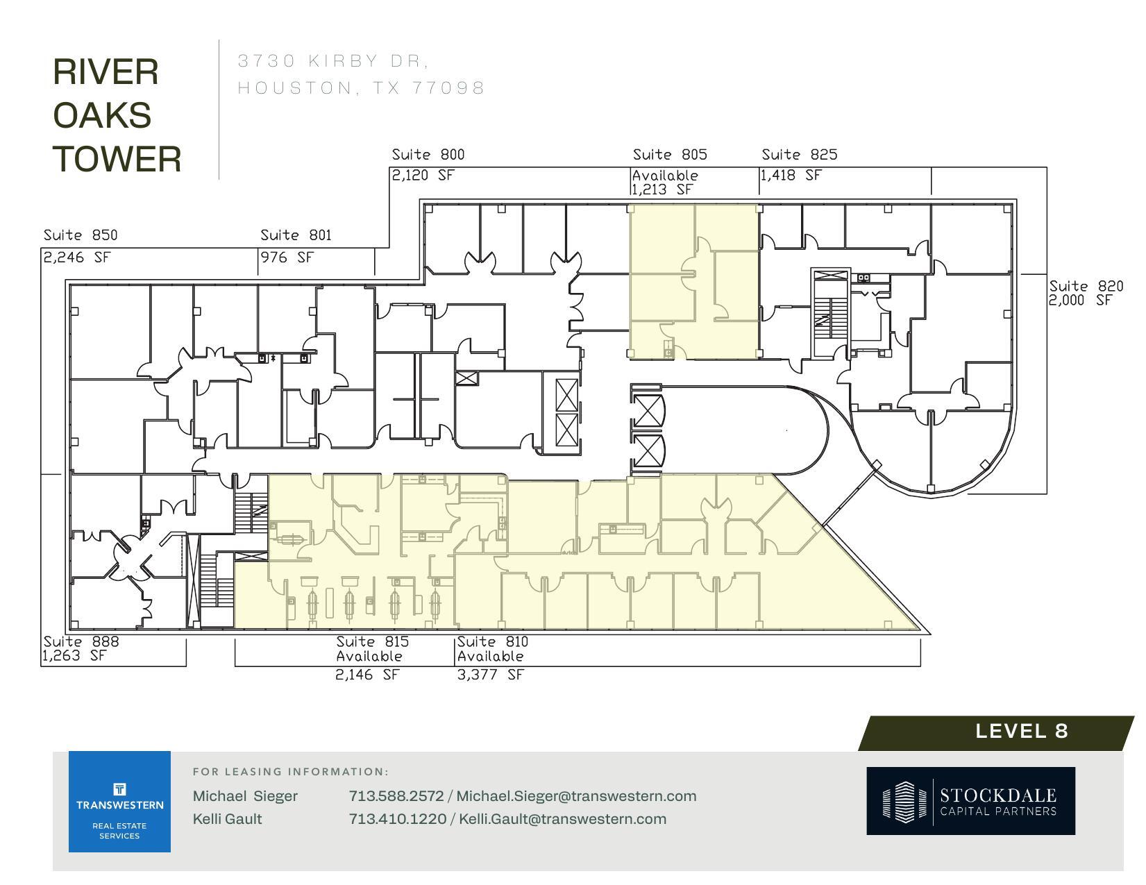 3730 Kirby Dr, Houston, TX for lease Floor Plan- Image 1 of 2