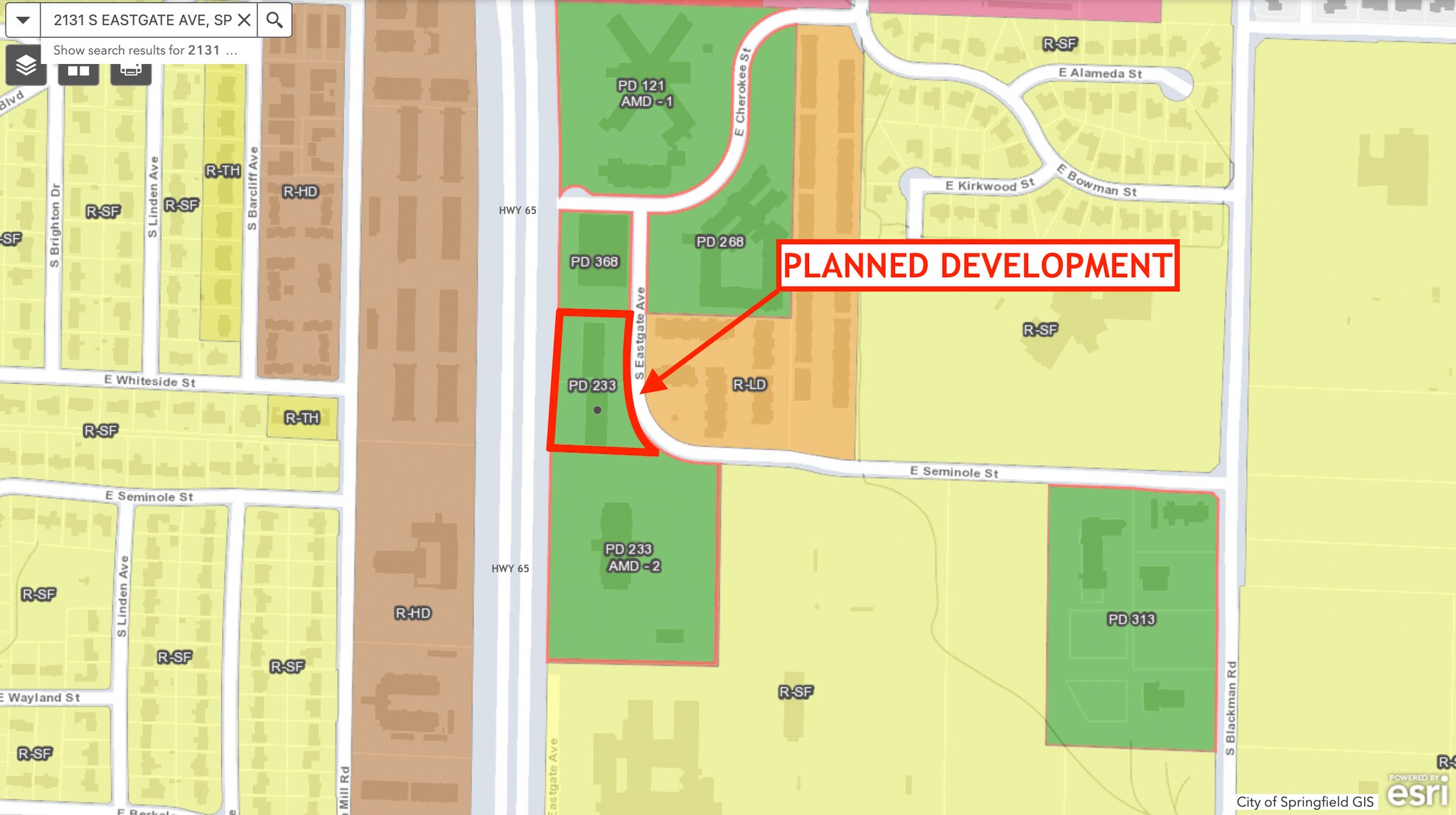 21312137 S Eastgate Ave, Springfield, MO 65809 Office for Lease