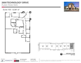 2600 Technology Dr, Plano, TX for lease Floor Plan- Image 1 of 1