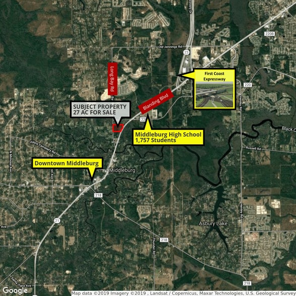 Between Long Bay Rd & Blanding Blvd, Middleburg, FL for sale - Primary Photo - Image 1 of 1