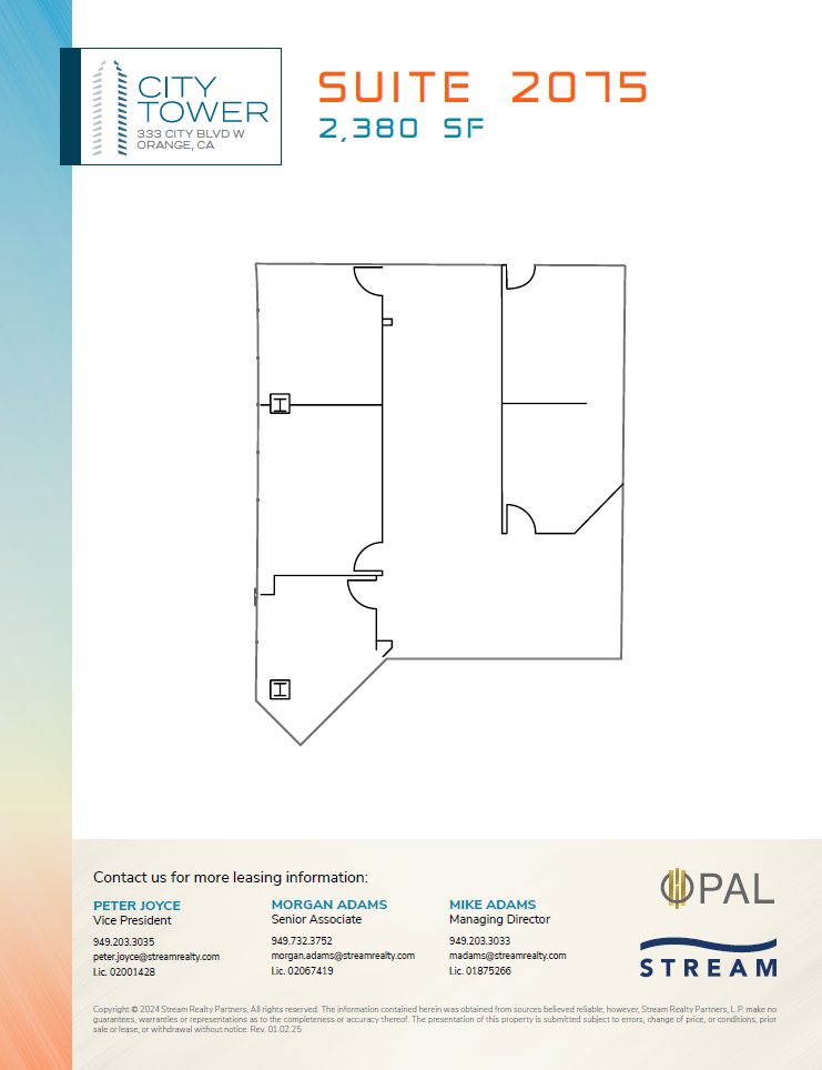 333 City Blvd W, Orange, CA for lease Floor Plan- Image 1 of 1