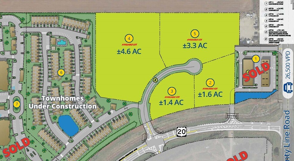 10040 County Line Rd, Madison, AL for sale - Site Plan - Image 1 of 1