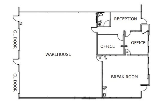 2880 Scott St, Vista, CA for lease Floor Plan- Image 1 of 1