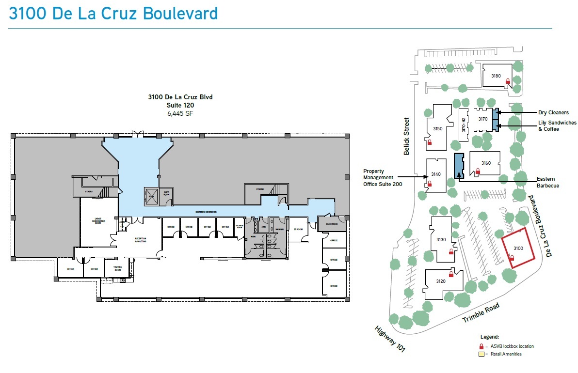 3100 De la Cruz Blvd, Santa Clara, CA for lease Floor Plan- Image 1 of 1