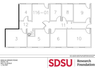 6475 Alvarado Rd, San Diego, CA for lease Floor Plan- Image 1 of 1