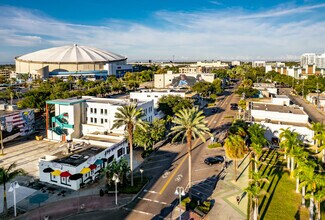 1110 Central Ave, Saint Petersburg, FL - AERIAL  map view