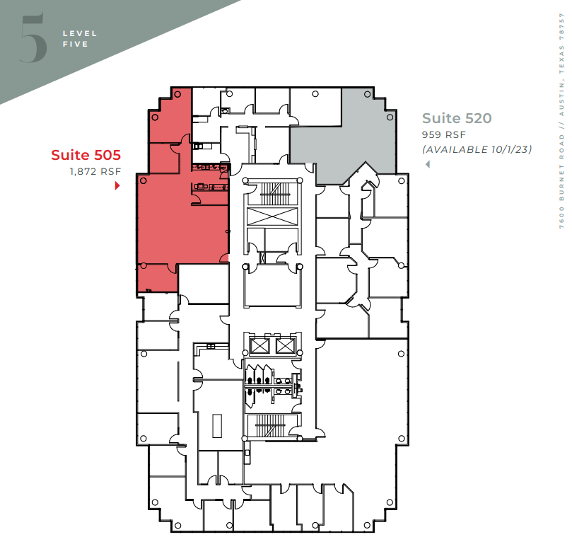 7600 Burnet Rd, Austin, TX for lease Floor Plan- Image 1 of 1