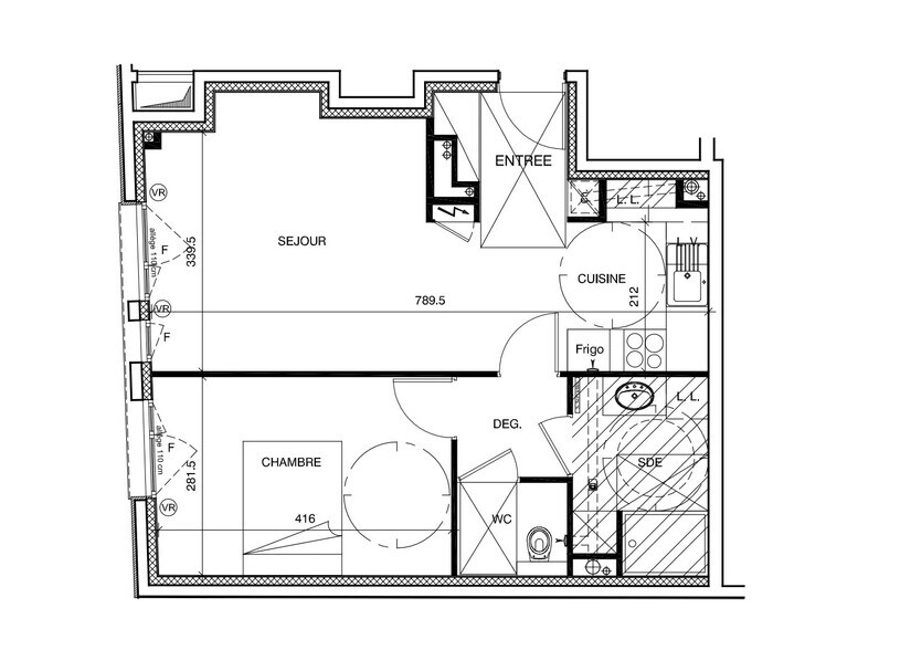 Office in Saint-Maur-des-Fossés for sale - Floor Plan - Image 2 of 2
