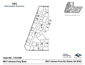 993 Johnson Ferry Rd NE, Atlanta, GA for lease Site Plan- Image 1 of 1