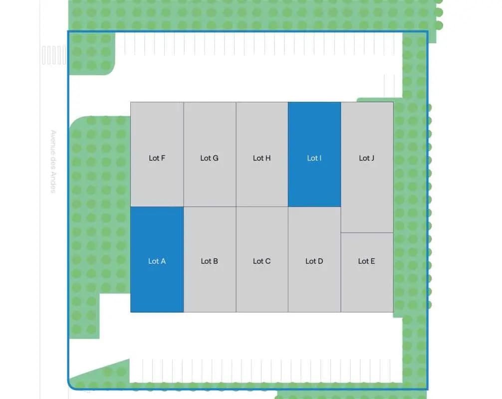 4 Avenue Des Andes, Les Ulis for lease Floor Plan- Image 1 of 4