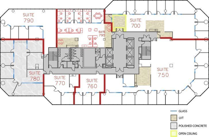 18100 Von Karman Ave, Irvine, CA for lease Floor Plan- Image 1 of 7