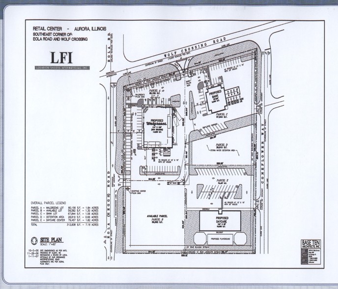 25743 W Wolf's Rd, Plainfield, IL for lease - Site Plan - Image 2 of 2